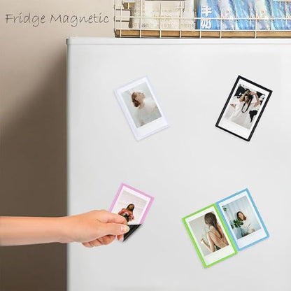 Orga'Neat 2x3 Magnetic Photo Frame Refrigerator for Fujifilm Instax Mini Instant Film, Magnet Picture Frames for Fridge Small Picture Holder for 8.6cm*5.4cm Picture -10 Pack