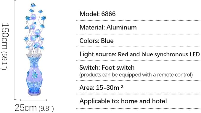 Nordic Modern Flower Floor Lamp Fashion Art Living Room Sofa Bedroom Wedding LED Originality Decorative Standing Light (Style 14)