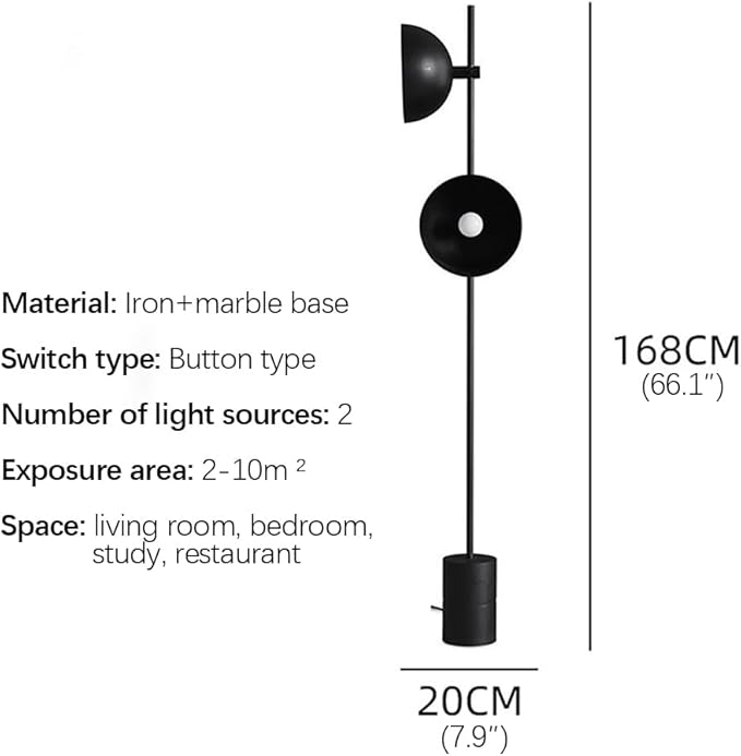 Nordic Modern Floor Lamp Fashion Luxury Family Iiving Room Bedroom Study Villa Hotel LED Creativity Decorative Standing Light (Style 21)