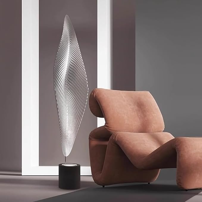 Nordic Modern Floor Lamp Fashion Luxury Family Iiving Room Bedroom Study Villa Hotel LED Creativity Decorative Standing Light (Style 68 H135CM)