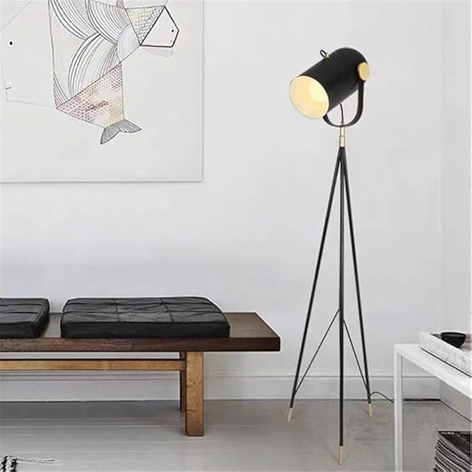 Nordic Modern Floor Lamp Fashion Luxury Family Iiving Room Bedroom Study Villa Hotel LED Creativity Decorative Standing Light (Style 103)