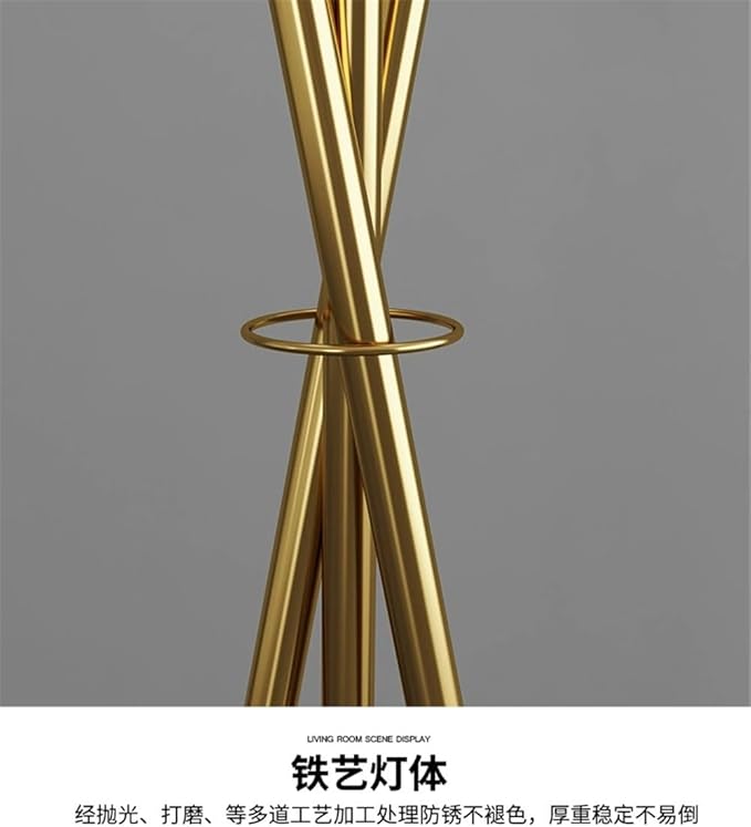 Nordic Modern Floor Lamp Fashion Luxury Family Iiving Room Bedroom Study Villa Hotel LED Creativity Decorative Standing Light (Style 94)