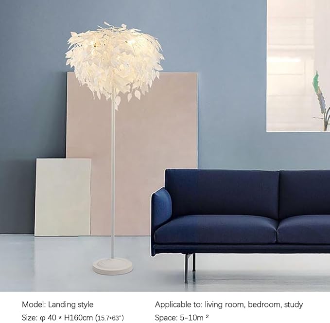 Nordic Modern Floor Lamp Fashion Luxury Family Iiving Room Bedroom Study Villa Hotel LED Creativity Decorative Standing Light (Style 22)