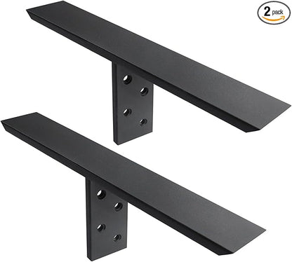 Hidden Countertop Support Bracket 16 Inch 2 Pack Heavy Duty Granite Support Bracket for Kitchen Island Bar Top Countertop