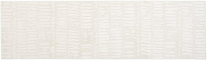 Revival Rugs Shell 2'7"x9' Machine Washable Runner Rug for Hallway Entryway - 100% Recycled Oeko-TEX Certified, Medium Pile, Beige, Cream