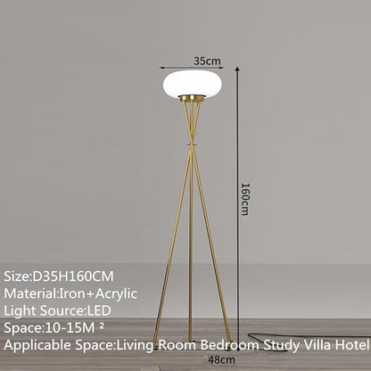 Nordic Modern Floor Lamp Fashion Luxury Family Iiving Room Bedroom Study Villa Hotel LED Creativity Decorative Standing Light (Style 94)