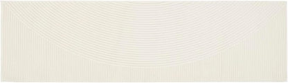 Revival Rugs Record 2'7"x9' Machine Washable Runner Rug for Hallway Entryway - 100% Recycled Oeko-TEX Certified, Medium Pile, Beige, Cream
