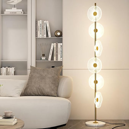 Nordic Modern Floor Lamp Fashion Luxury Family Iiving Room Bedroom Study Villa Hotel LED Creativity Decorative Standing Light (Style 36)
