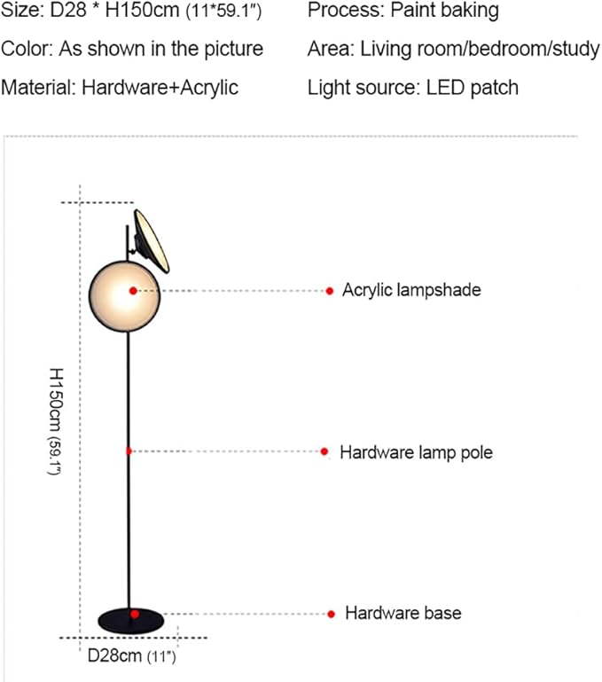 Nordic Modern Floor Lamp Fashion Luxury Family Iiving Room Bedroom Study Villa Hotel LED Creativity Decorative Standing Light (Style 28)