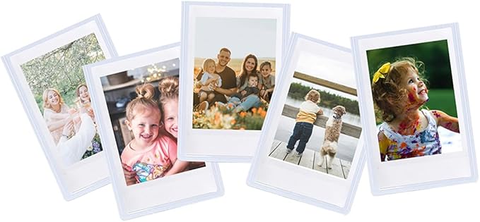 Orga'Neat 2x3 Magnetic Photo Frame Refrigerator for Fujifilm Instax Mini Instant Film, Magnet Picture Frames for Fridge Small Picture Holder for 8.6cm*5.4cm Picture -10 Pack