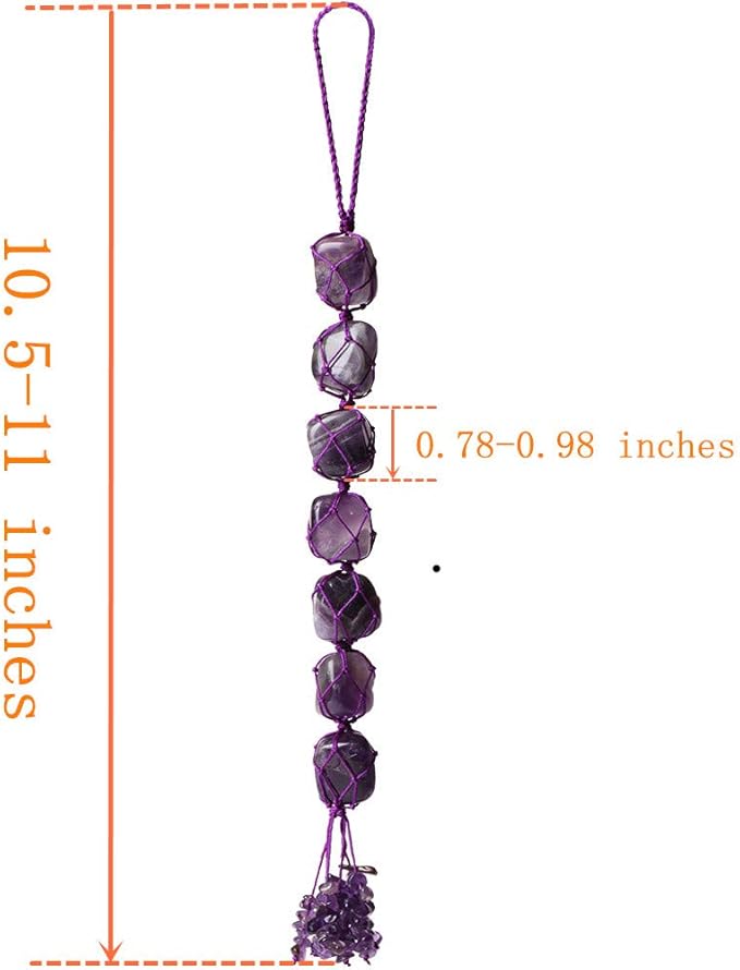 Hanging Ornaments Natural Amethyst Ornaments Home Decor Gemstones Reiki Feng Shui Ornament Window Wall Ornament