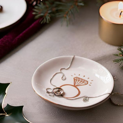 Engaged Ring Dish, Wedding Ring Dish, Does This Ring Make Me Look Engaged, Engagement Ring Dish Gifts for Couples, Engagement Ring Holder for Women Engagement, Thanksgiving, Christmas