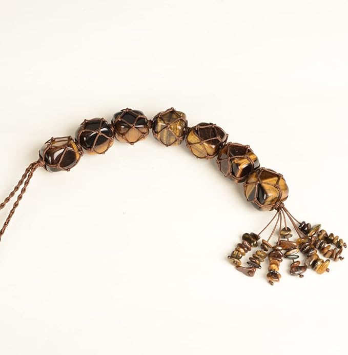 Hanging Ornaments Natural Tiger Eye Ornaments Home Decor Gemstones Reiki Feng Shui Ornament Window Wall Ornament