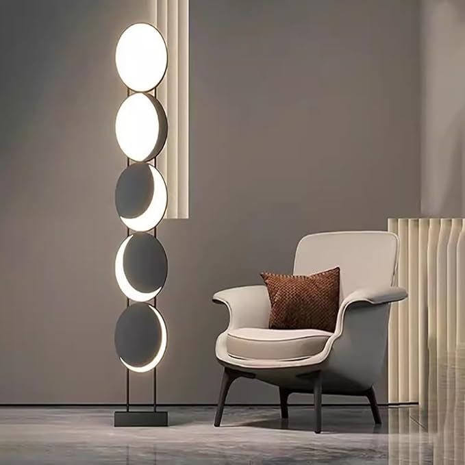 Nordic Modern Floor Lamp Fashion Luxury Family Iiving Room Bedroom Study Villa Hotel LED Creativity Decorative Standing Light (Style 58)