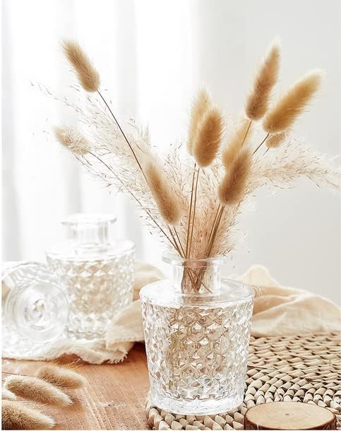 Bud Vases in Bulk - Small Glass Vase Set of 10 Different Shape Vintage, Mini Vases Clear for Flowers, Table, Wedding, Centerpieces, Home Decor