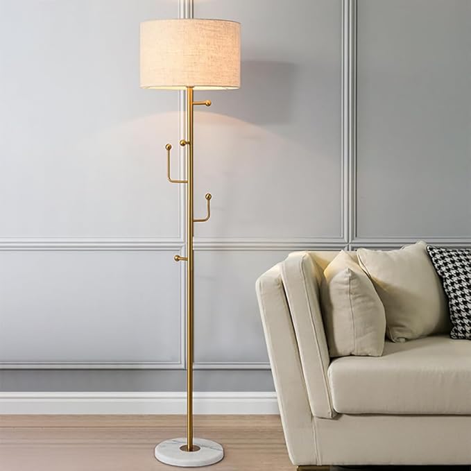 Nordic Modern Floor Lamp Fashion Luxury Family Iiving Room Bedroom Study Villa Hotel LED Creativity Decorative Standing Light (Style 8)