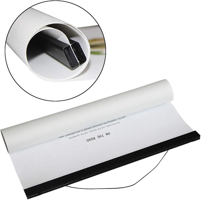 Miaowater Magnetic Poster Frame Hanger,10x14 10x20 10x13 Light Wood Wooden Magnet Frames Hangers for Photo Picture Art Canvas Print Artwork Wall Hanging Black 10''