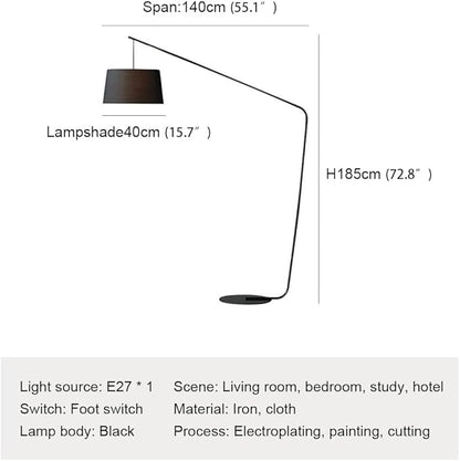 Nordic Modern Floor Lamp Fashion Luxury Family Iiving Room Bedroom Study Villa Hotel LED Creativity Decorative Standing Light (Style 13)