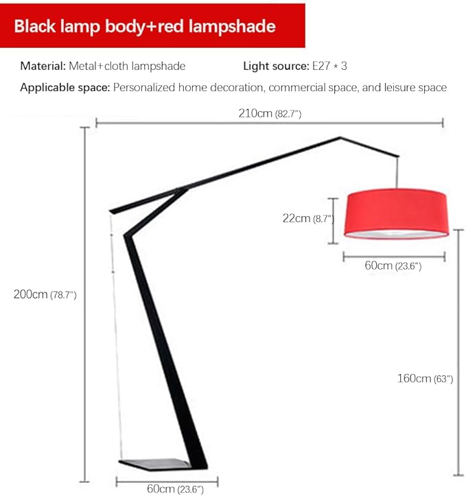 Nordic Modern Floor Lamp Fashion Luxury Family Iiving Room Bedroom Study Villa Hotel LED Creativity Decorative Standing Light (Style 53)