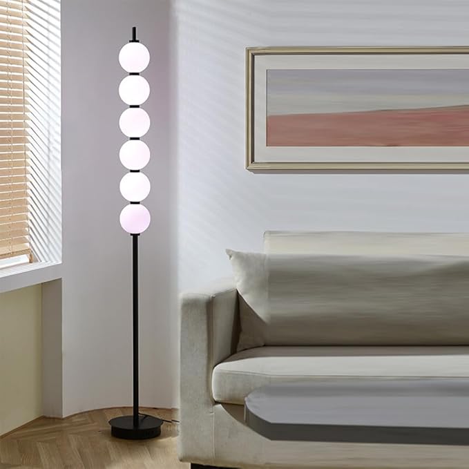 Nordic Modern Floor Lamp Fashion Luxury Family Iiving Room Bedroom Study Villa Hotel LED Creativity Decorative Standing Light (Style 121)
