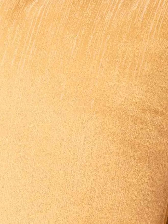Decorative Cushion Covers, 360 GSM Poly Cotton Jacquard Fabric, Plain Solid Textured, Light Gold, 18" x 18", Handmade, Eco-Friendly, Pack of 2