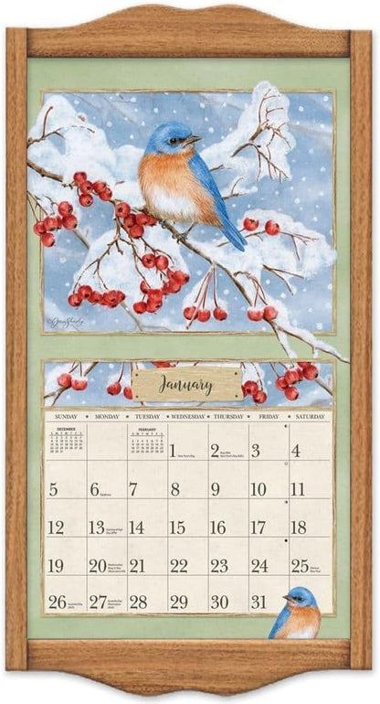 Lang, Classic Wall Calendar Frame - Oak Finish