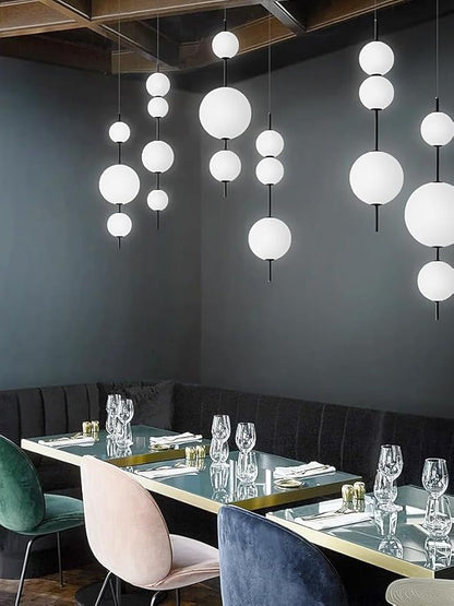 LED Kitchen Lighting, Kitchen Island Pendant Light, Black Head Bedside Chandeliers, Cylindrical Modern Pendant Ceiling Light Fixture for Foyer Dining Room Xuang Bedroom Living Room