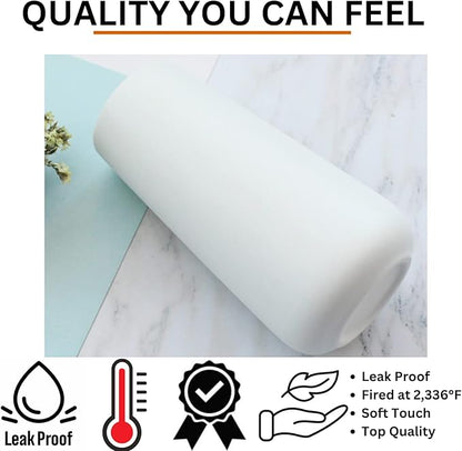 Premium Ceramic Vase for Pampas Grass - Flower Vase for Home Decor, Minimalism Style for Modern Table Shelf, Vases for Flowers for Kitchen Living Room Centerpieces, Office Desk Vase (Medium)