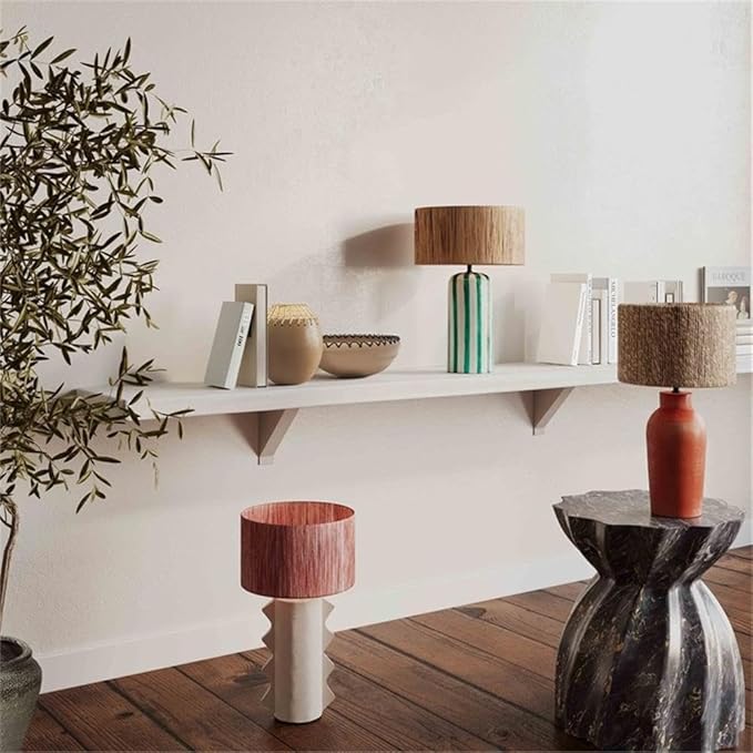 Pemberly Row Handmade Modern Transitional Natural Terracotta Vase