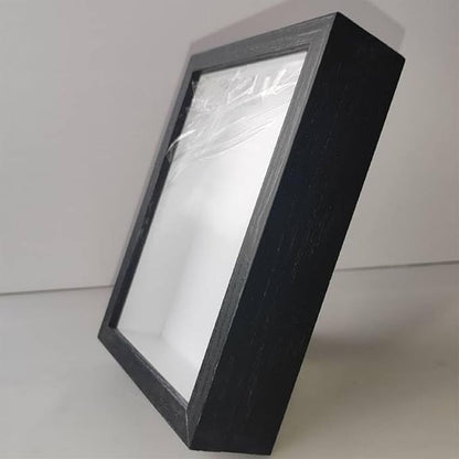 DIY Mini Museum Silhouette Box Unique Memory Keepsake for Home Decor 2026 New Mini Museum Display (Black)