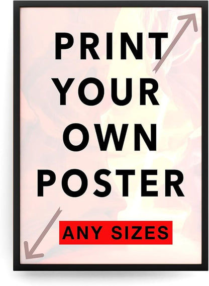Pera Print - Custom Poster Print - Upload Your Image/Photo - Personalized Photo Prints, Create Your Own Poster - Print Any Photos, Images - 27 x 40 inches