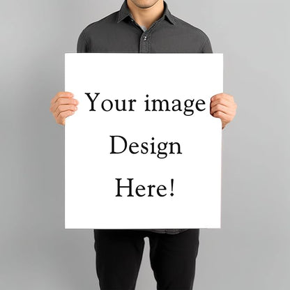 wall26 Custom Poster Prints - Upload Your Image/Photo, Personalized Photo to Poster Printing, Durable and Waterproof, Home Decor Wall Art Prints - 27x40 inches