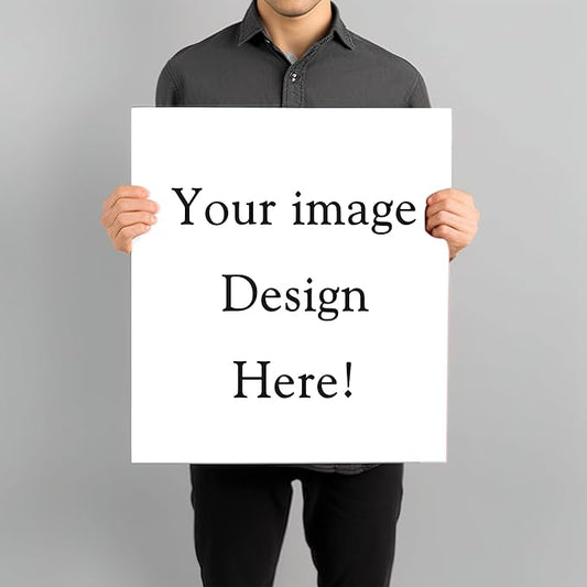 wall26 Custom Poster Prints - Upload Your Image/Photo, Personalized Photo to Poster Printing, Durable and Waterproof, Home Decor Wall Art Prints - 27x40 inches