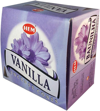 Vanilla Incense Cones And Cone Incense Burner Bundle Insence Insense Hem Incense