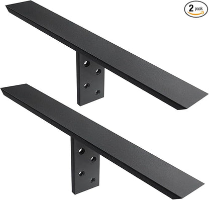 Hidden Countertop Support Bracket 22 Inch 2 Pack Heavy Duty Granite Support Bracket for Kitchen Island Bar Top Countertop