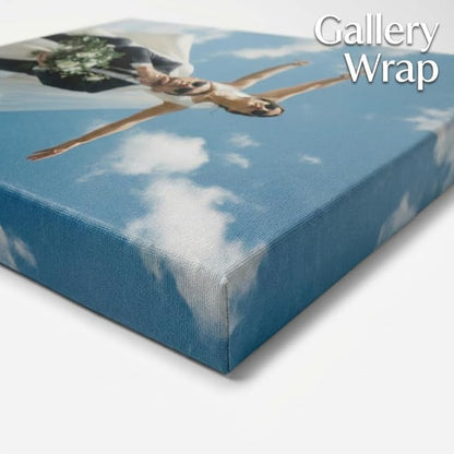 Custom Canvas Prints with Your Photos, Frameless Wall Art Canvas, Personalized Photo Print for Home Decor, Family & Pet Pictures, Gifts for Birthday & Anniversary, Made in USA (24"L x 20"W)