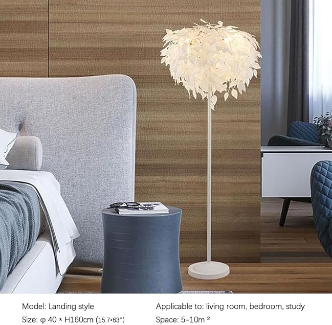 Nordic Modern Floor Lamp Fashion Luxury Family Iiving Room Bedroom Study Villa Hotel LED Creativity Decorative Standing Light (Style 22)