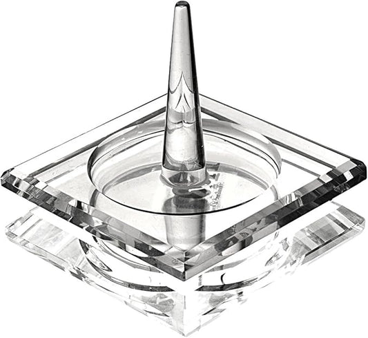 H&D HYALINE & DORA H&D Square Crystal Glass Ring Holder for Jewelry Clear_square1