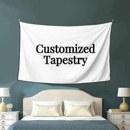 Custom Wall Tapestry Add Your Own from PhotoCustom Wedding Funny Backdrop Decoration 60x40 For Dormitory