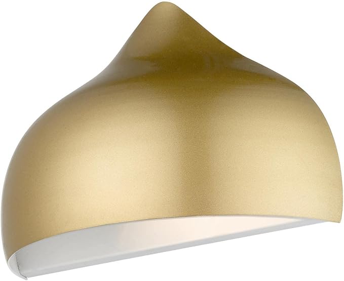 Livex Lighting, 40987-33, Amador, Half Moon Sconce, Soft Gold