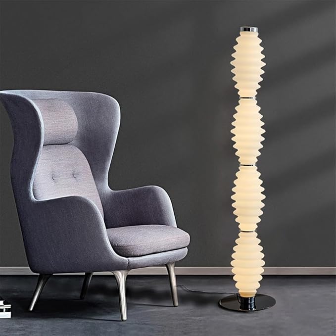 Nordic Modern Floor Lamp Fashion Luxury Family Iiving Room Bedroom Study Villa Hotel LED Creativity Decorative Standing Light (Style 63)