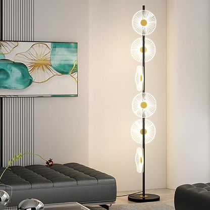 Nordic Modern Floor Lamp Fashion Luxury Family Iiving Room Bedroom Study Villa Hotel LED Creativity Decorative Standing Light (Style 35)
