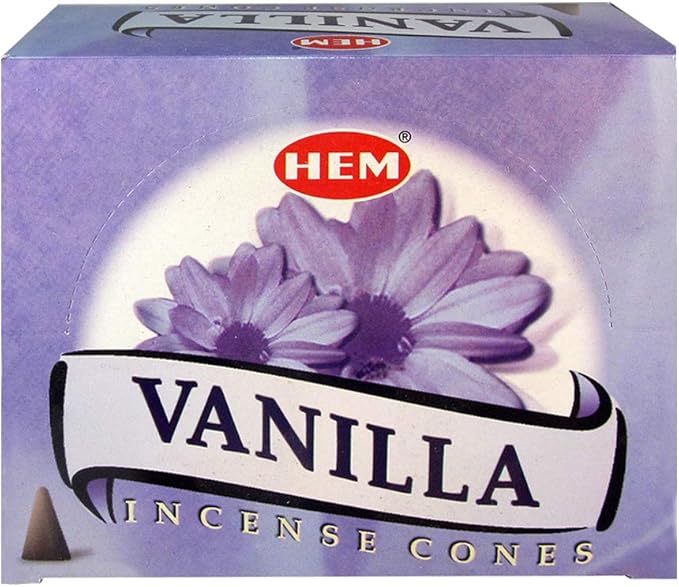 Vanilla Incense Cones And Cone Incense Burner Bundle Insence Insense Hem Incense