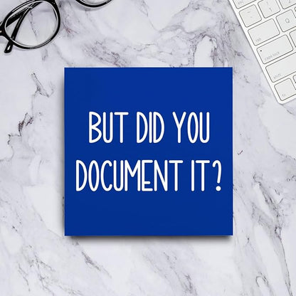 Funny HR Decor Office Decor Human Resources Office Desk Ornament HR Wooden Box Sign for Tabletop Bookshelf Thank You Gifts for Home Farmhouse Meeting Room Bedroom Library Retirement Boss Day Blue