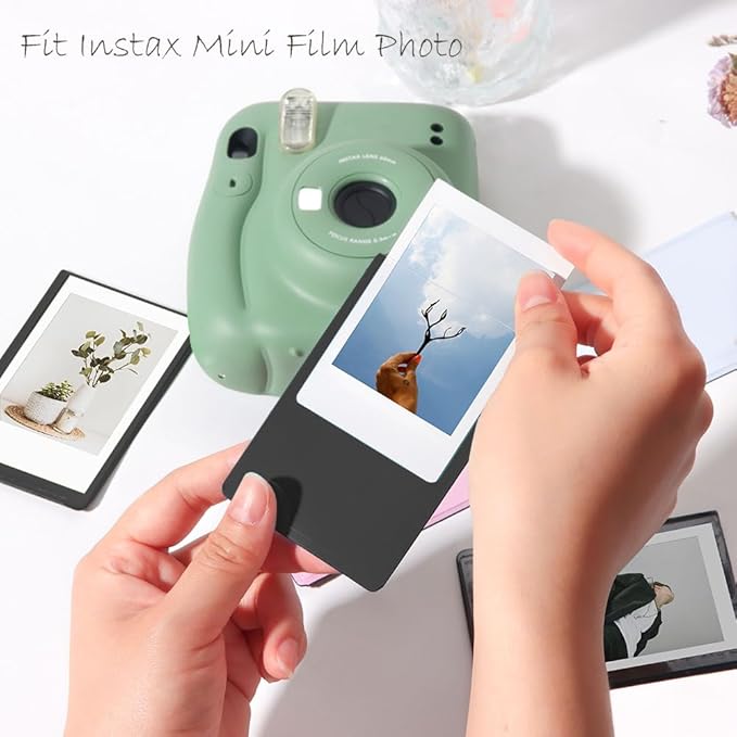 Orga'Neat 2x3 Magnetic Photo Frame Refrigerator for Fujifilm Instax Mini Instant Film, Magnet Picture Frames for Fridge Small Picture Holder for 8.6cm*5.4cm Picture -30 Pack