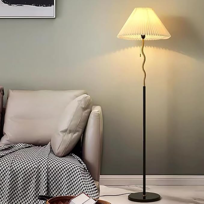 Nordic Modern Floor Lamp Fashion Luxury Family Iiving Room Bedroom Study Villa Hotel LED Creativity Decorative Standing Light (Style 5)
