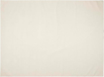 Revival Rugs Record 10'6" x 14'3" Washable Area Rug for Living Room Bedroom - 100% Recycled Oeko-TEX Certified, Medium Pile, Beige, Cream