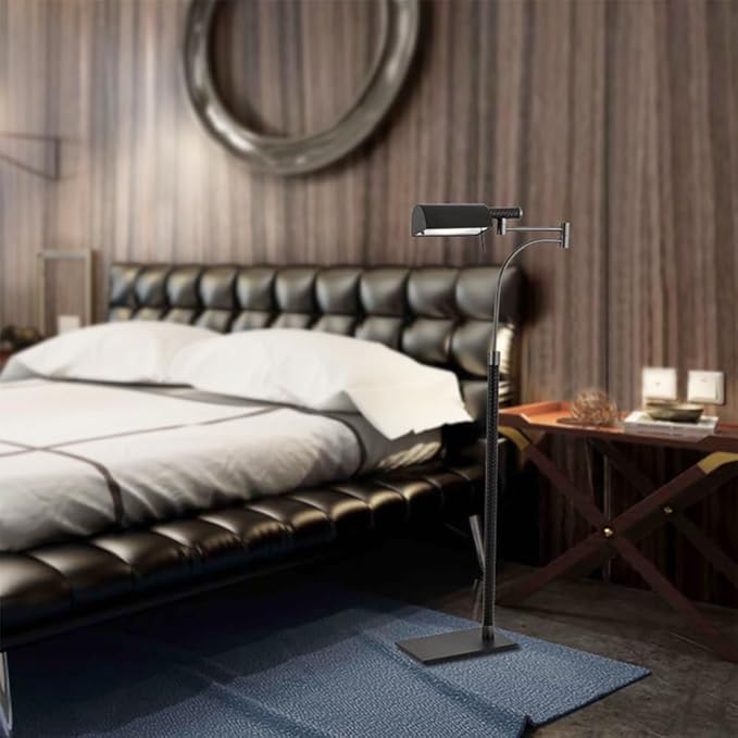Nordic Modern Floor Lamp Fashion Luxury Family Iiving Room Bedroom Study Villa Hotel LED Creativity Decorative Standing Light (Style 46)