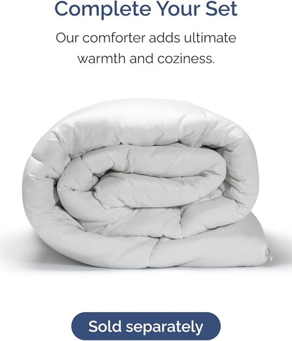 Extra Deep Full Sheet Set - 6 Piece Breathable and Cooling Sheets - Hotel Luxury Bed Sheets Set - Easy Fit - Soft, Wrinkle Free and Comfy Sheets Set - Heathered Tan Sheet Set with Extra Deep Pockets