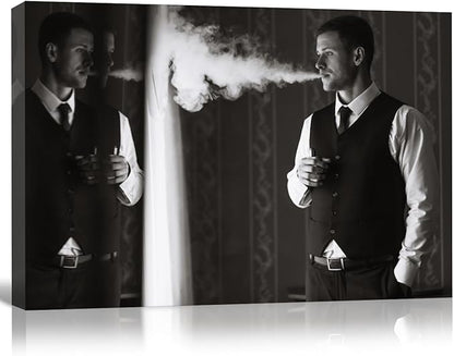 GMissT Canvas Prints With Your Photos - Personalized Pictures On Canvas Custom Poster for Home Decor - Floating Frames & Poster with Magnetic Hanger Available